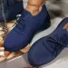 Sneaker Casual Breathable Mesh Lace-up Sneakers Ladies Platform Vulcanized Women Shoes Zapatillas Mujer_vogvips.com