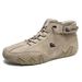 European Warm Series LDECK Large Size Octopus Men's High Unisex Sports Casual Shoes Top Layer Genuine Leather Martin Boots_vogvips.com