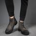 European Warm Series British Motorcycle Top Leather Shoes Men's High Street Style Martin Trendy 2025 New Short Boots_vogvips.com
