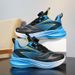 Children's Sports Shoes Leather Surface Spring And Autumn Student Specific Running Shoes New Boys And Girls Ultra Light Button Training Shoes_vogvips.com