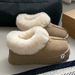 Thick-Soled Snow Boots For Women, Sheepskin Integrated Thick Warm Slip-On Low-Cut Cotton Boots, New Winter Style_vogvips.com