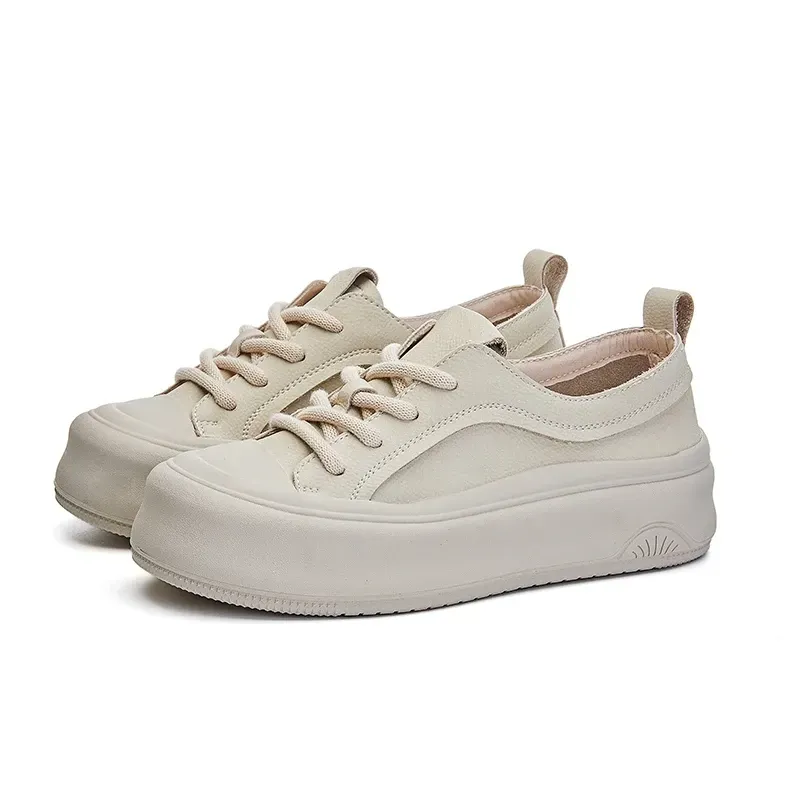 AIYUQI Flat-soled Women Sneakers Color Matching Comfortable Women's Fashionable Student White Shoes For Female_vogvips.com