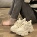 Women's Dad Sneakers Height Increasing 2024 Spring New Versatile Petite Heightening Thick Sole Street Style Sports Shoes_vogvips.com