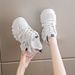 Genuine Leather Elevator Dad Women's Spring/Summer 2025 New Arrival K-style Sports Casual Thick Sole Light White Shoes_vogvips.com