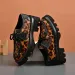 Casual Running Sneaker Designer Exotic Leopard Print Platform Oxford Shoes With Chunky Sole OKIMOZ Big Size_vogvips.com