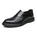 Suitable For All Seasons 2025 Spring And Autumn Lazy Slip-On For Men, Large Size Business Loafers, Casual Shoes, Men's Wedding Leather Shoes_vogvips.com