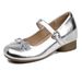 Gentle French Mary Jane For Women, Comfortable Hidden Wedge, Bowknot Strap, Versatile Casual Ballet Style Single Shoes_vogvips.com