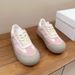 2023 Autumn New Round Toe Thick Sole Ugly Cute Puffy Shoes Bai Jingting Same Style Lace-up Versatile Casual Sneakers For_vogvips.com