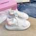 White Shoes Women, Summer New Breathable Fashionable Hollow Out Women's Mesh Board Shoes, Sports And Leisure For_vogvips.com