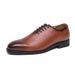 Cross-Border Large Striped Leather Men 38-47 Brogue Business Formal Casual Shoes British Men's Loafers_vogvips.com