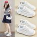 Little White Shoes Female Students Thick-soled Heightening Shoes Mesh Breathable Casual Shoes_vogvips.com