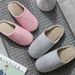 Four Seasons Soft-soled Non-slip Slippers Couples Silent Plus Sizewarm And Comfortable Suitable For Wooden Floor Warm Cotton Slippers_vogvips.com