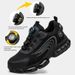 Rotating Button Safety Shoes Men Work Sneakers Indestructible Shoes Puncture-Proof Protective Shoes Work Boots Steel Toe Shoes_vogvips.com