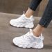 In Stock Dad For Women Ins Trend Autumn Women's Shoes 2024 New Versatile Platform Thick Sole Sneakers_vogvips.com