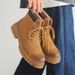 Retro Short Boots Big Yellow Boots Martin Boots Spring Men's Tough Guy Thick-soled Inner Height-increasing Tooling Boots_vogvips.com