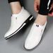Men's Leather Business Casual Trendy 2024 Four Seasons Fashion Loafers Slip-On Lazy Shoes_vogvips.com