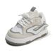 Boys' Casual Board Shoes High Top Girls' Small White Shoes Soft Soled Baby Bread Shoes_vogvips.com