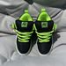 Unisex High-Top Sneakers With Thick Tongue And Glow Green Accents Casual Streetwear Shoes For Men And Women_vogvips.com