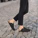 Kidmi Womens Suede Clogs Mens Leather Mules Cork Footbed Sandals With Arch Support Summer Beach Vacation Pool Slippers_vogvips.com