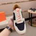 Fashion Casual Men's Genuine Leather Breathable Flat Sports Style European Light Luxury Lace-up H Spring Autumn Single_vogvips.com