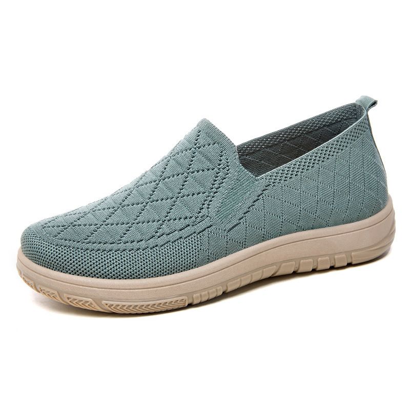 Classic Slip-On Comfort Flats For Women, Breathable Soft Sole Casual Ballet Shoes_vogvips.com
