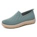 Classic Slip-On Comfort Flats For Women, Breathable Soft Sole Casual Ballet Shoes_vogvips.com