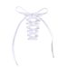 Shoe Accessories wheat ear black and white elastic flat diamond sports shoes shoelace rope a pair_vogvips.com