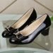 New Coarse Versatile Set, Mid Heel Women's Leather Large Size Professional Work Shoes, Four Seasons Single Shoes_vogvips.com