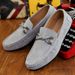Men Loafers Business Shoes Suede Leather Soft Sole Male Casual Shoes Retro Flat Dress Shoes Moccasins Designer Slip On Men Shoe_vogvips.com