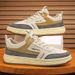 Men's Casual Sneakers Breathable Round-Toe Low-Top Shoes With Rubber Sole For Comfort And Style Casual Sneakers Trendy Shoes_vogvips.com
