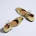 French Niche Ballet Gold Mary Jane Shoes, Silver Square Toe Flat Bottomed Versatile Shoes Spring And Summer 2025, Single_vogvips.com