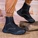 Martin Men's Shoes Autumn New High Top Workwear British Style Short Boots Korean Version Versatile Thickness_vogvips.com
