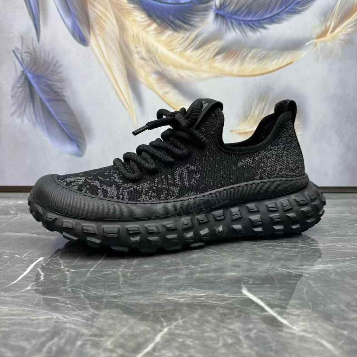 Male Sneakers Fashion Lace-up Skateboard Shoes Outdoor Casual Running Original Men's Sneakers Wear-resistant Non-Slip Shoes Man_vogvips.com