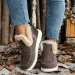 Winter Round Head Plush Comfortable Warm Short Tube Flat Bottom Large Womens Boots Size 36-43 241113_vogvips.com