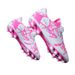 Soccer Shoes Soccer Cleats Football Boots Trainingshoes Youthsoccerboots A Pair Of Chi's Soccer Shoes With Velcro Straps, TF Cleats Boys, AG Long Spik_vogvips.com