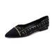 Pointed Single Shoes Women's Flat Bottom Shallow Mouth Soft Sole Ladyshoes Casual Korean Version Large Size Women's Shoes_vogvips.com