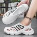 Wncnativ Cave Men's Baotou Casual Breathable Water Wading Beach Soft Bottom Sandals For Outdoor Wear Spring And Summer_vogvips.com