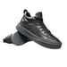 Single Shoe Spring Style Genuine Leather British Trend Versatile High Top Casual Board Zhongbang Boots Men's Black Clown_vogvips.com
