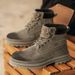 Putian Winter New Martin Autumn Height-Increasing Work Men's British Style High-End Yellow Boots_vogvips.com