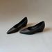Leather Slip On Women's Shoes Pointed Toe Hidden Wedge Heel Simple Design Versatile For Commuting And Wearing Alone Suitable For Petite Women_vogvips.com