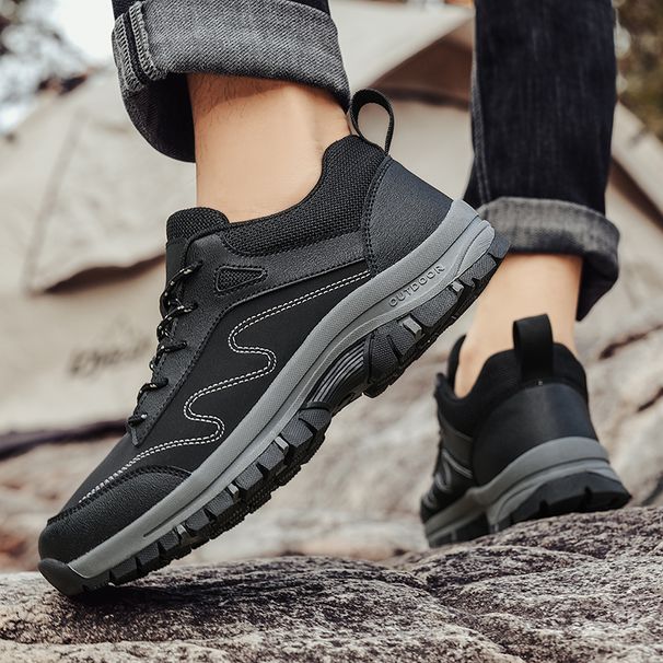 Outdoor Casual Shoes Large Size Men's Shoes Outdoor Hiking Shoes Running Shoes_vogvips.com