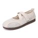 New Sports Mary Jane Women's Shoes Breathable Hollow Mesh Mother Shoes Thin Sole Ballet Versatile Casual Single Shoes Women_vogvips.com