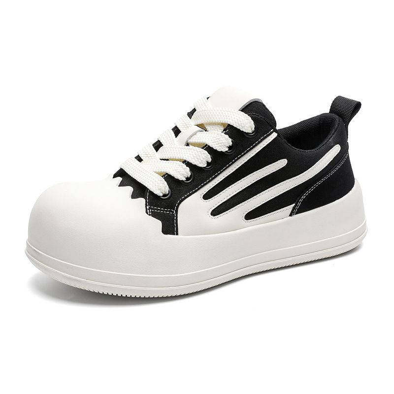 Hua Chenyu Inspired Eggshell Thick Sole Casual Sneakers Height Increasing Men's Footwear Niche Style CB06_vogvips.com