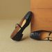 French Style For Spring 2025, New Square Toe Mary Jane Sho, Low Heel Flat Bottom Casual High Heels, Women's Single_vogvips.com
