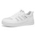 Men's 2026 New Summer Breathable Mesh White Sneakers, Versatile Casual Board Sports Shoes, Trendy Shoes For Students_vogvips.com
