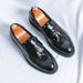 Men's Patent 2025 Tassel Black Casual British Wedding Business Formal Leather Shoes For Men_vogvips.com