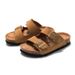 RUIZUSTOCK Spring New Children's Suede Cork Slippers Boys' Beach Shoes Girls' Student Sandals Breathable_vogvips.com
