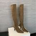6625-5~Reversible Foldable Slouch Boots~High Heel French Pointed Toe Over-the-Knee Boots For Women 2024 New Model_vogvips.com