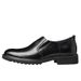Euro Step Elderly Men's Leather Business British Style Derby Formal Black Casual Shoes Slip-On Soft Sole_vogvips.com