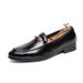 2020 Spring/Summer Fashion Trend British Casual Small Leather Business Dress Splice Metal Buckle Men's Shoes_vogvips.com